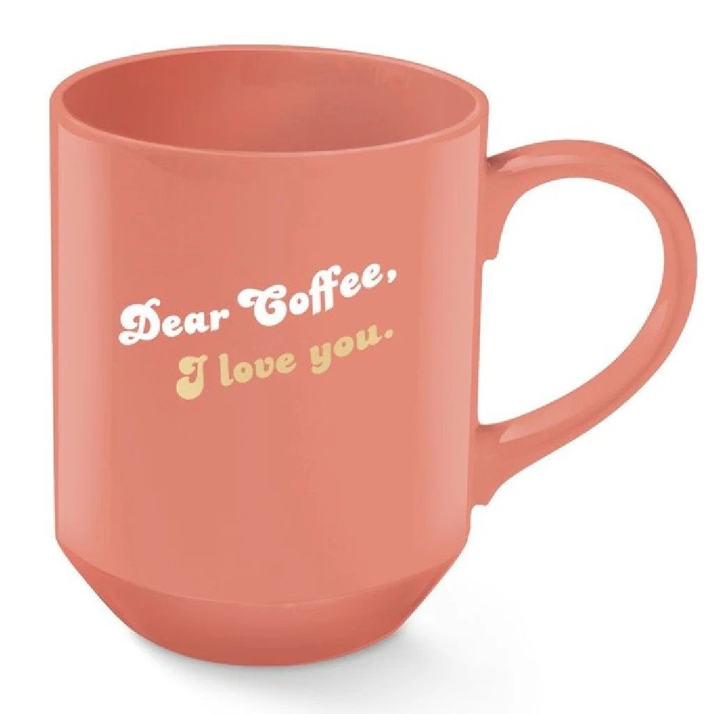 FRINGE STUDIO Dear Coffee I Love You Mug - NEW